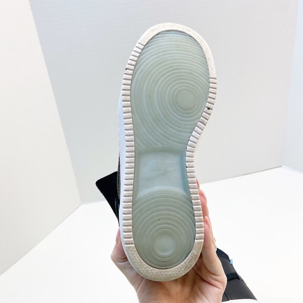 The Nike Vandalised in Black/Black-Light Blue Sneakers - Picture 4 of 10